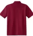 Red House Contrast Stitch Performance Pique Polo R Bordeaux Red back view