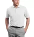Red House Contrast Stitch Performance Pique Polo R White front view