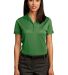 Red House Ladies Contrast Stitch Performance Pique Vine Green front view