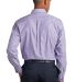 Red House Stripe Non Iron Pinpoint Oxford RH64 Purple Dusk back view