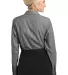 Red House Ladies Stripe Non Iron Pinpoint Oxford R Charcoal back view