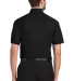 Port Authority Short Sleeve Twill Shirt S500T Black back view