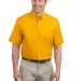 Port Authority Short Sleeve Easy Care Shirt S508 Gold/Gold front view
