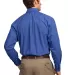 Port Authority Long Sleeve Easy Care  Soil Resista Faded Blue back view