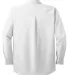 Port Authority Long Sleeve Easy Care  Soil Resista White back view
