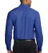 Port Authority Long Sleeve Easy Care Shirt S608 Royal/Cl Navy back view