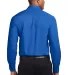 Port Authority Long Sleeve Easy Care Shirt S608 Strong Blue back view