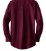Port Authority Tonal Pattern Easy Care Shirt S613 Maroon back view