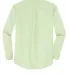 Port Authority Long Sleeve Non Iron Twill Shirt S6 Green Mist back view