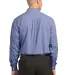 Port Authority Plaid Pattern Easy Care Shirt S639 Navy back view