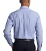 Port Authority Crosshatch Easy Care Shirt S640 Chambray Blue back view