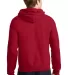 Gildan 18500 Heavyweight Blend Hooded Sweatshirt in Cherry red back view