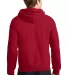 Gildan 18500 Heavyweight Blend Hooded Sweatshirt CHERRY RED back view