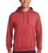 Gildan 18500 Heavyweight Blend Hooded Sweatshirt in Hth spt scrlt rd front view