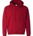 18500 Gildan Heavyweight Blend Hooded Sweatshirt ANTIQ CHERRY RED front view