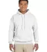 Gildan 18500 Heavyweight Blend Hooded Sweatshirt WHITE front view