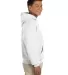 Gildan 18500 Heavyweight Blend Hooded Sweatshirt WHITE side view