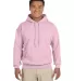 Gildan 18500 Heavyweight Blend Hooded Sweatshirt in Light pink front view