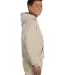 Gildan 18500 Heavyweight Blend Hooded Sweatshirt in Sand side view