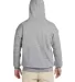 Gildan 18500 Heavyweight Blend Hooded Sweatshirt SPORT GREY back view