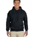 Gildan 18500 Heavyweight Blend Hooded Sweatshirt in Black front view