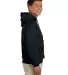 Gildan 18500 Heavyweight Blend Hooded Sweatshirt in Black side view