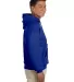Gildan 18500 Heavyweight Blend Hooded Sweatshirt ROYAL side view