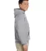 Gildan 18500 Heavyweight Blend Hooded Sweatshirt in Graphite heather side view