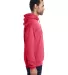 Gildan 18500 Heavyweight Blend Hooded Sweatshirt in Hth spt scrlt rd side view