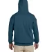 Gildan 18500 Heavyweight Blend Hooded Sweatshirt LEGION BLUE back view