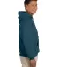 Gildan 18500 Heavyweight Blend Hooded Sweatshirt LEGION BLUE side view