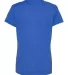 Hanes Ladies Nano T Cotton T Shirt SL04 Heather Blue back view