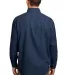 Port  Company Long Sleeve Value Denim Shirt SP10 Ink back view