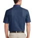 Port  Company Short Sleeve Value Denim Shirt SP11 Ink back view