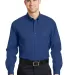 CornerStone Long Sleeve SuperPro Twill Shirt SP17 Royal front view