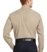 CornerStone Long Sleeve SuperPro Twill Shirt SP17 Stone back view