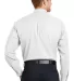 CornerStone Long Sleeve SuperPro Twill Shirt SP17 White back view