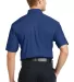CornerStone Short Sleeve SuperPro Twill Shirt SP18 Royal back view