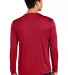 Sport Tek ST350LS Long Sleeve Competitor Tee  in Deepred back view