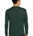 Sport Tek ST350LS Long Sleeve Competitor Tee  in Forest green back view