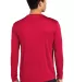 Sport Tek ST350LS Long Sleeve Competitor Tee  in True red back view