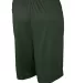 Sport Tek Competitor153 Shorts ST355 Forest Green back view