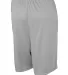 Sport Tek Competitor153 Shorts ST355 Silver back view