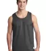 Sport Tek PosiCharge Classic Mesh 8482 Reversible  Iron Grey/Wh front view