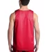 Sport Tek PosiCharge Classic Mesh 8482 Reversible  True Red/Wh back view