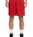 Sport Tek PosiCharge Classic Mesh 8482 Short ST510 in True red front view