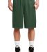 Sport Tek Extra Long PosiCharge Classic Mesh 8482  Forest Green front view