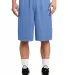 Sport Tek Extra Long PosiCharge Classic Mesh 8482  in Carolina blue front view