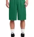Sport Tek Extra Long PosiCharge Classic Mesh 8482  in Kelly green front view