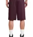 Sport Tek Extra Long PosiCharge Classic Mesh 8482  in Maroon back view